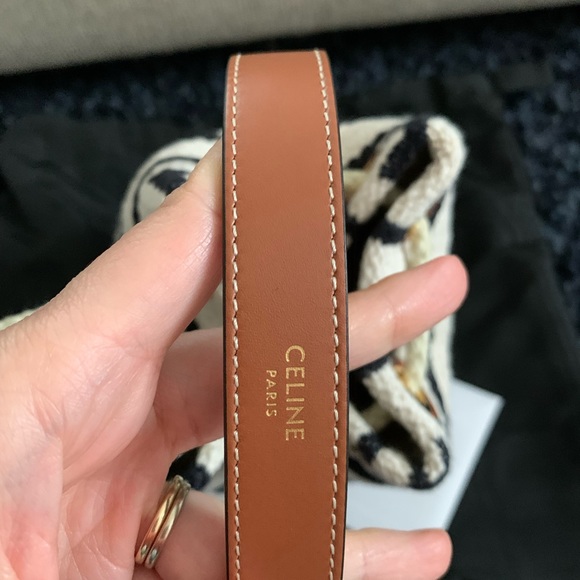 Celine teen drawstring bucket bag - Picture 7 of 12